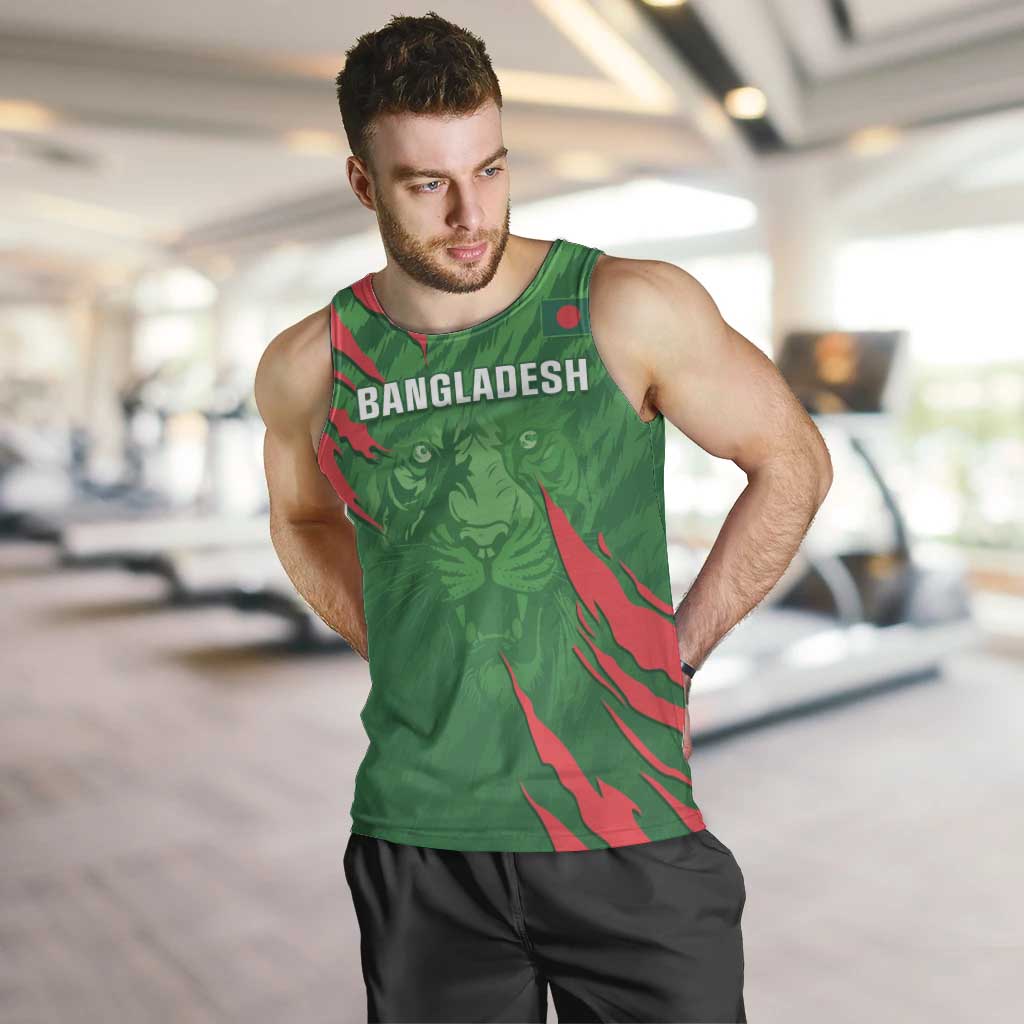 Custom Bangladesh Cricket Men Tank Top Go Champions The Tigers