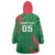 Custom Bangladesh Cricket Wearable Blanket Hoodie Go Champions The Tigers