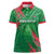 Custom Bangladesh Cricket Women Polo Shirt Go Champions The Tigers