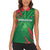 Custom Bangladesh Cricket Women Sleeveless Polo Shirt Go Champions The Tigers