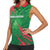 Custom Bangladesh Cricket Women Sleeveless Polo Shirt Go Champions The Tigers