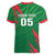 Custom Bangladesh Cricket Women V-Neck T-Shirt Go Champions The Tigers