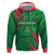 Custom Bangladesh Cricket Zip Hoodie Go Champions The Tigers