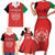 Custom Afghanistan Cricket Family Matching Short Sleeve Bodycon Dress and Hawaiian Shirt Flag Style LT05 - Wonder Print Shop