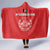 Afghanistan Cricket Hooded Blanket Flag Style