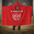 Afghanistan Cricket Hooded Blanket Flag Style