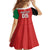 Custom Afghanistan Cricket Kid Short Sleeve Dress Flag Style LT05 - Wonder Print Shop