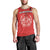 Custom Afghanistan Cricket Men Tank Top Flag Style