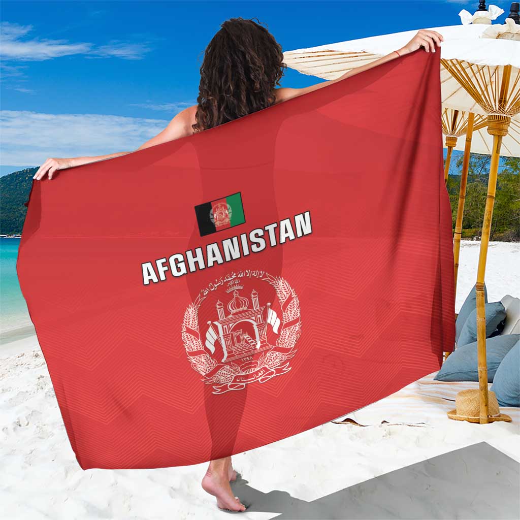 Afghanistan Cricket Sarong Flag Style