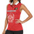 Custom Afghanistan Cricket Women Sleeveless Polo Shirt Flag Style LT05 - Wonder Print Shop