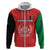 Custom Afghanistan Cricket Zip Hoodie Flag Style LT05 - Wonder Print Shop