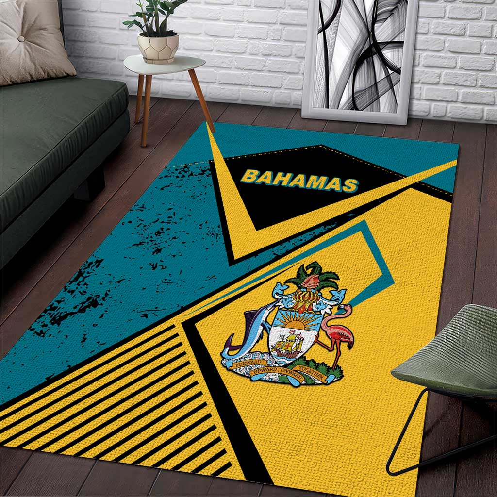 Bahamas Area Rug Coat Of Arms Unique Style