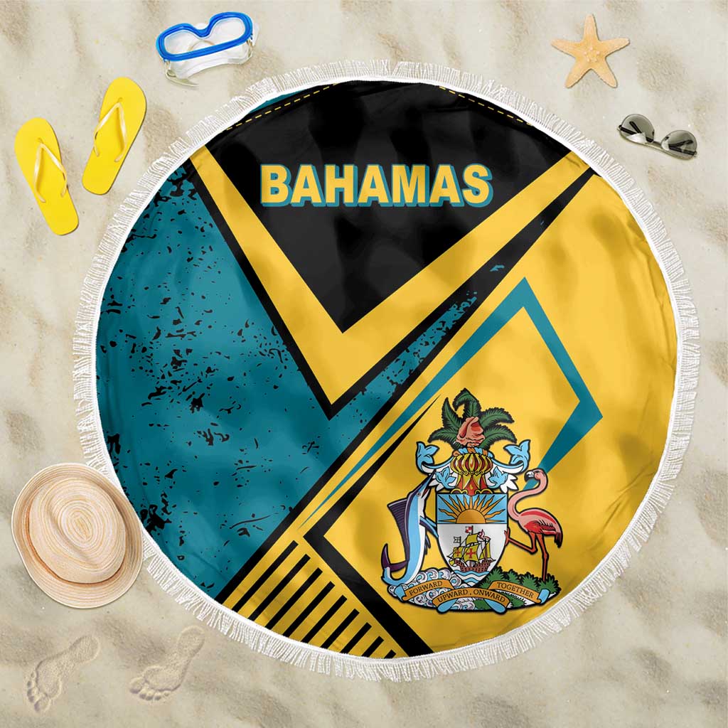 Bahamas Beach Blanket Coat Of Arms Unique Style