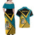 Personalized Bahamas Couples Matching Off Shoulder Maxi Dress and Hawaiian Shirt Coat Of Arms Unique Style