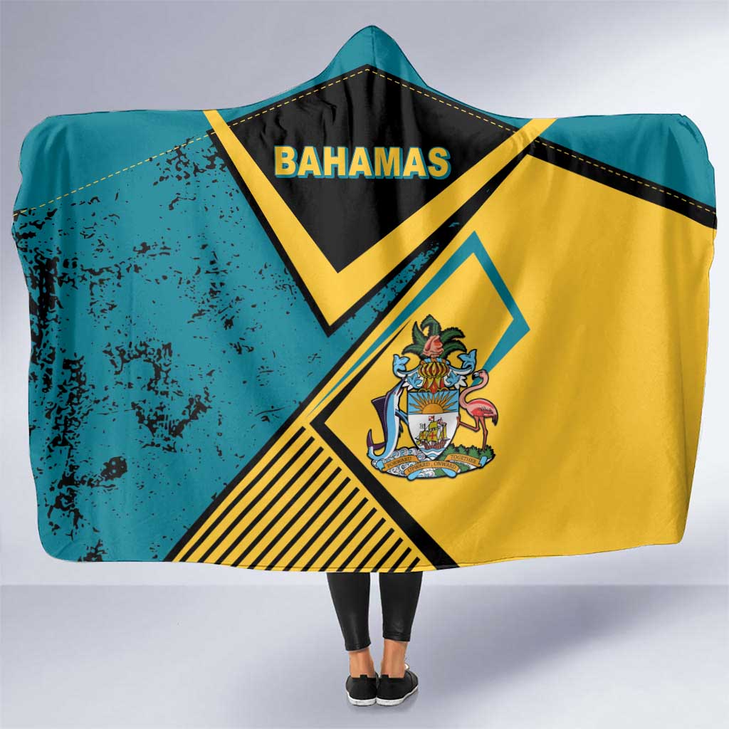 Bahamas Hooded Blanket Coat Of Arms Unique Style