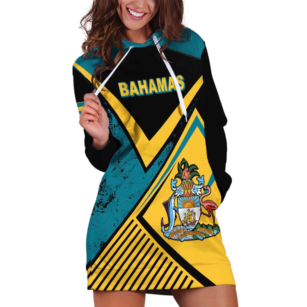 Personalized Bahamas Hoodie Dress Coat Of Arms Unique Style