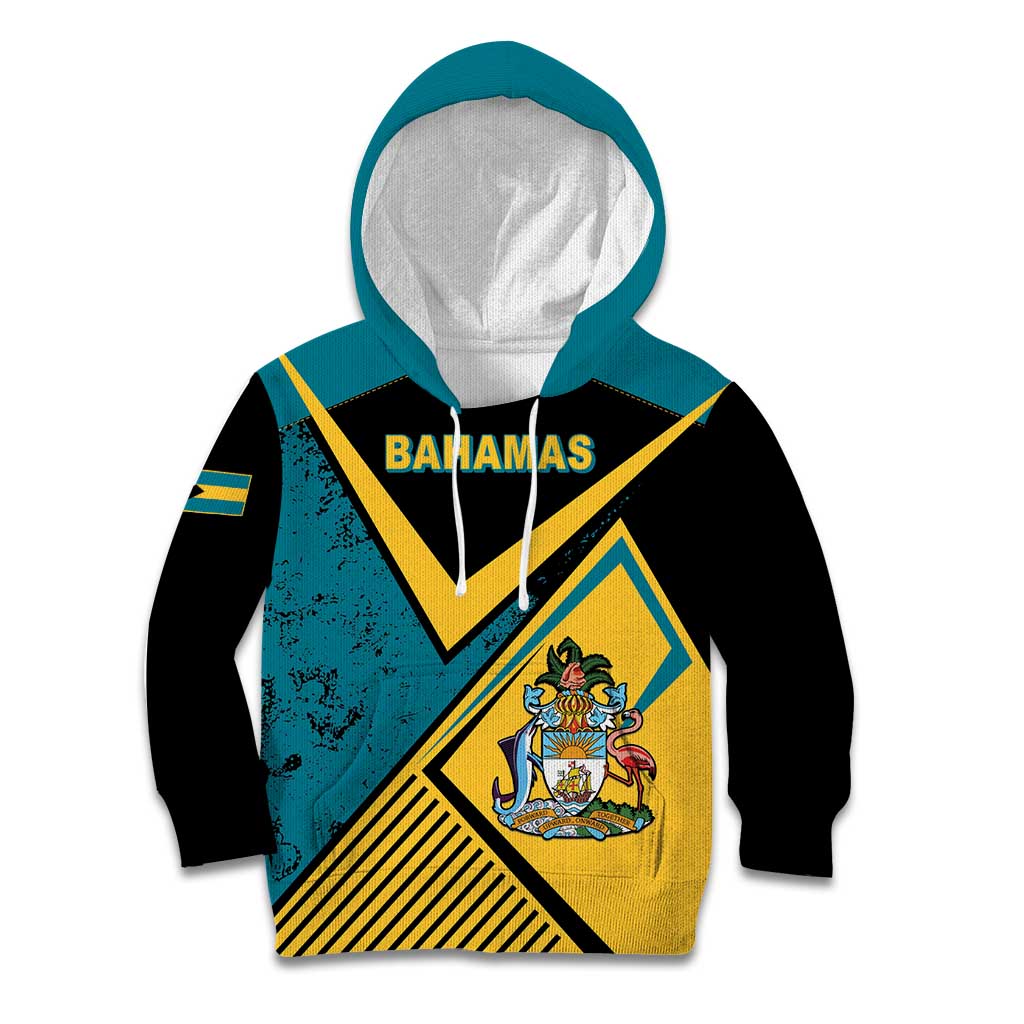 Personalized Bahamas Kid Hoodie Coat Of Arms Unique Style