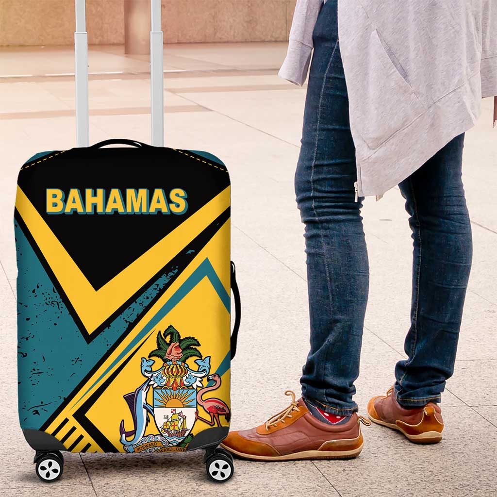 Bahamas Luggage Cover Coat Of Arms Unique Style