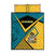 Bahamas Quilt Bed Set Coat Of Arms Unique Style