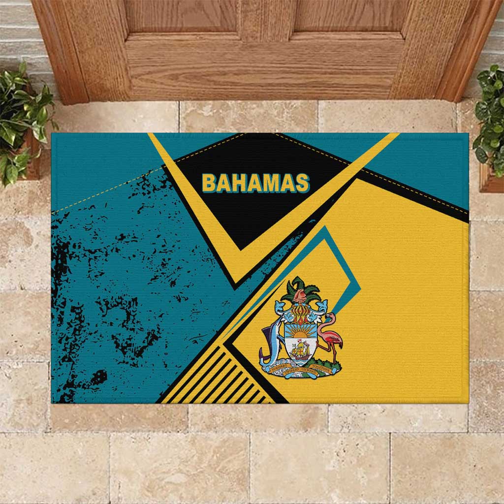 Bahamas Rubber Doormat Coat Of Arms Unique Style