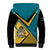 Personalized Bahamas Sherpa Hoodie Coat Of Arms Unique Style