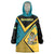 Personalized Bahamas Wearable Blanket Hoodie Coat Of Arms Unique Style