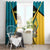 Bahamas Window Curtain Coat Of Arms Unique Style