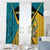 Bahamas Window Curtain Coat Of Arms Unique Style