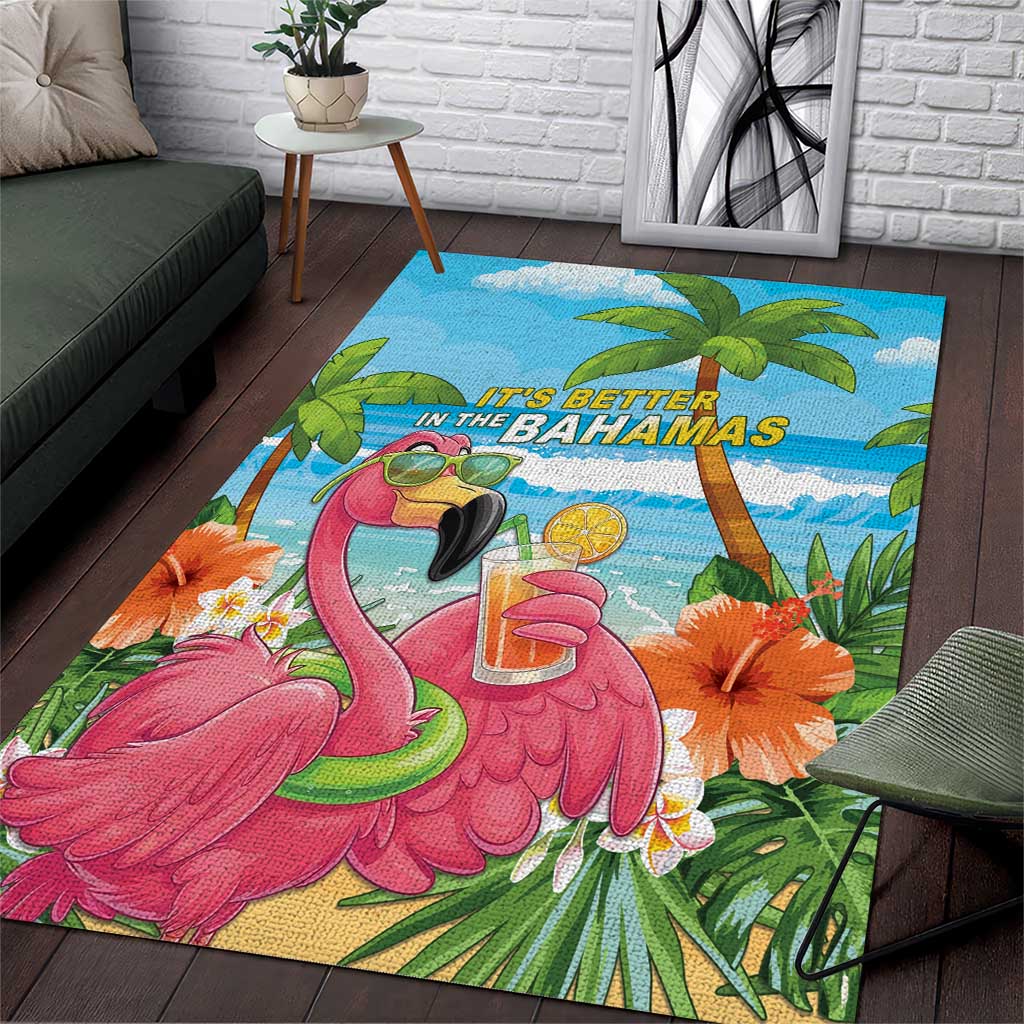 Bahamas Beach Area Rug Welcome To Paradise