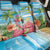 Bahamas Beach Back Car Seat Cover Welcome To Paradise