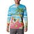 Bahamas Beach Button Sweatshirt Welcome To Paradise