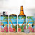 Bahamas Beach 4 in 1 Can Cooler Tumbler Welcome To Paradise