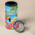 Bahamas Beach 4 in 1 Can Cooler Tumbler Welcome To Paradise