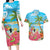 Bahamas Beach Couples Matching Long Sleeve Bodycon Dress and Hawaiian Shirt Welcome To Paradise