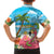 Bahamas Beach Family Matching Long Sleeve Bodycon Dress and Hawaiian Shirt Welcome To Paradise