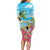 Bahamas Beach Family Matching Long Sleeve Bodycon Dress and Hawaiian Shirt Welcome To Paradise