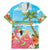 Bahamas Beach Family Matching Mermaid Dress and Hawaiian Shirt Welcome To Paradise