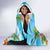 Bahamas Beach Hooded Blanket Welcome To Paradise