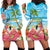 Bahamas Beach Hoodie Dress Welcome To Paradise