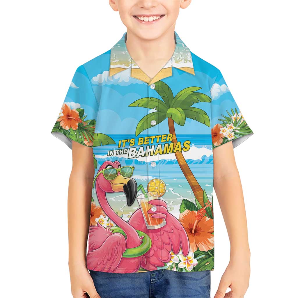 Bahamas Beach Kid Hawaiian Shirt Welcome To Paradise