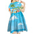 Bahamas Beach Kid Short Sleeve Dress Welcome To Paradise