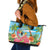 Bahamas Beach Leather Tote Bag Welcome To Paradise