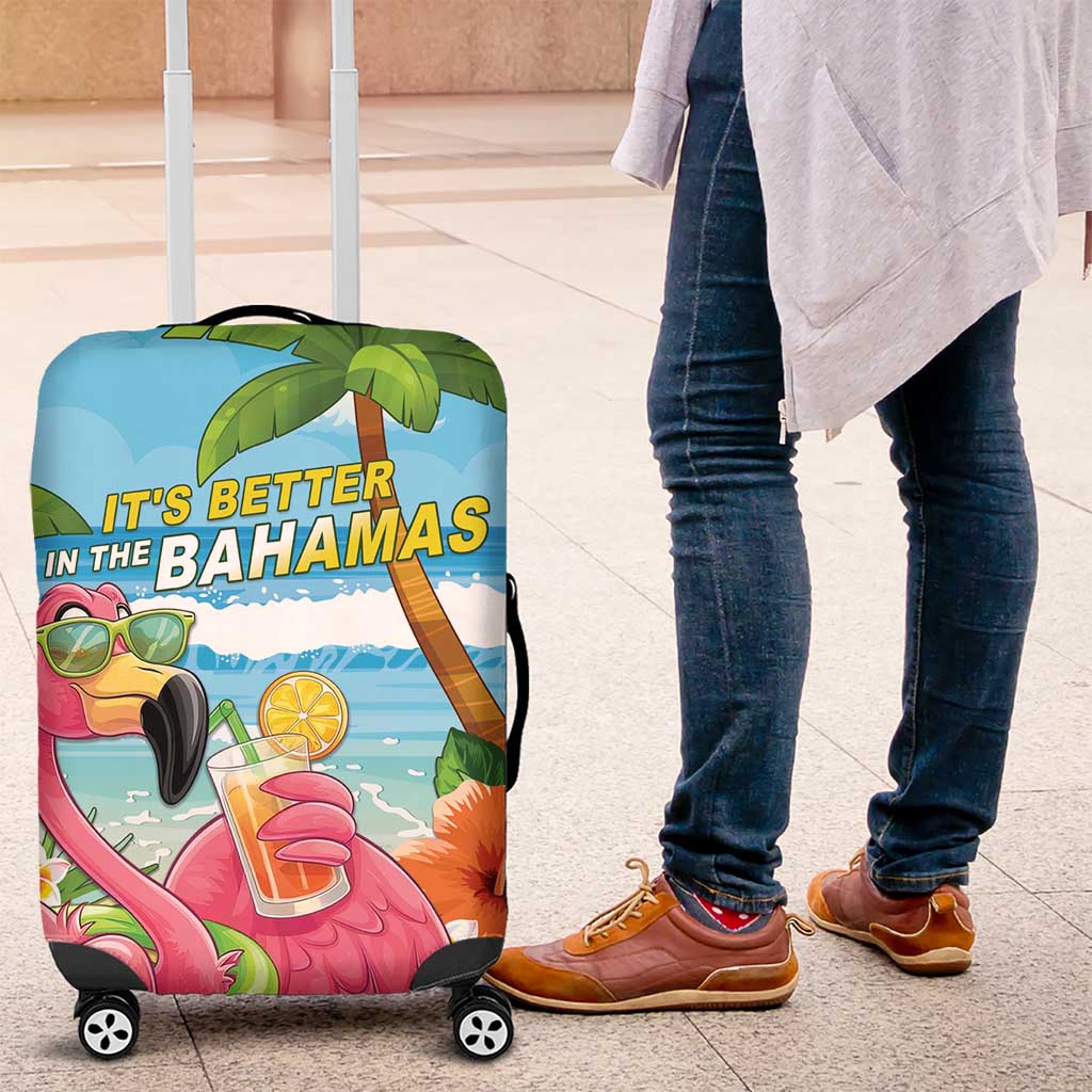 Bahamas Beach Luggage Cover Welcome To Paradise