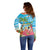 Bahamas Beach Off Shoulder Sweater Welcome To Paradise