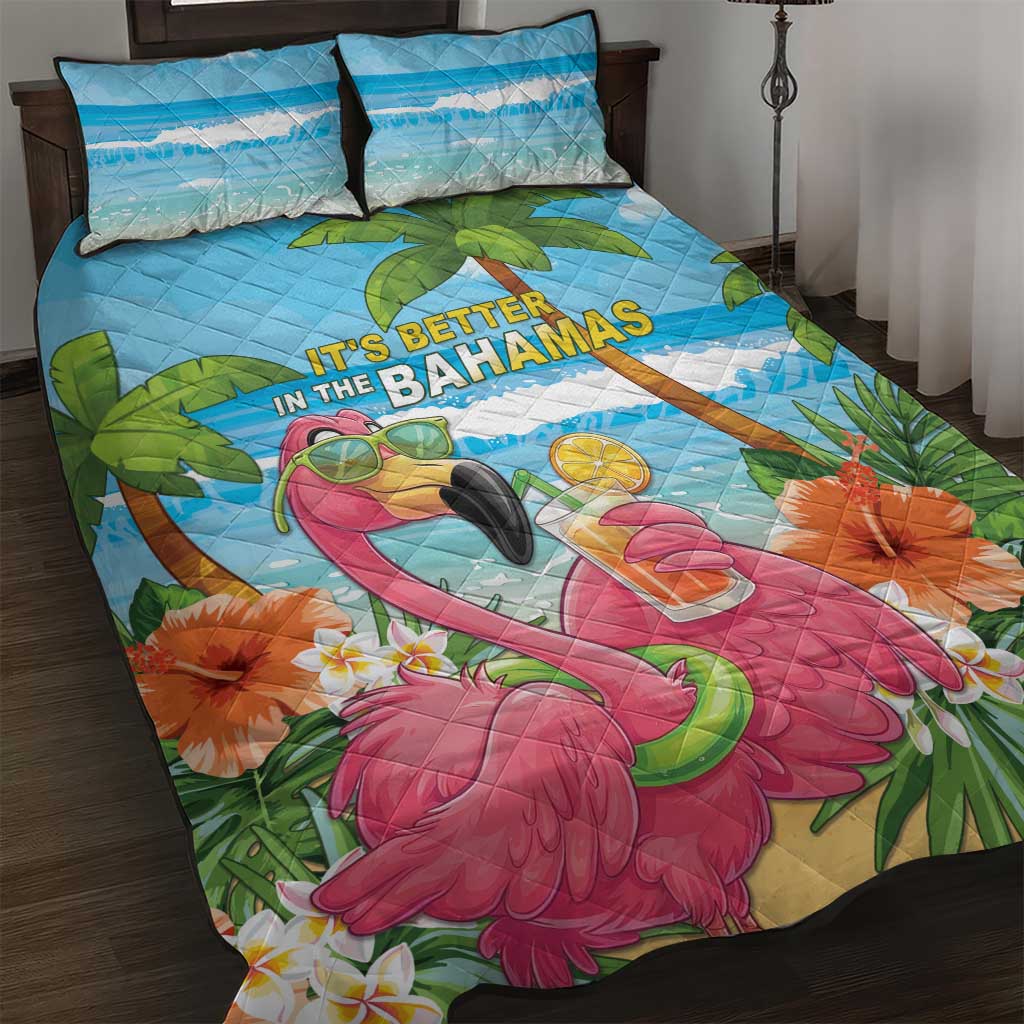 Bahamas Beach Quilt Bed Set Welcome To Paradise