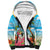 Bahamas Beach Sherpa Hoodie Welcome To Paradise