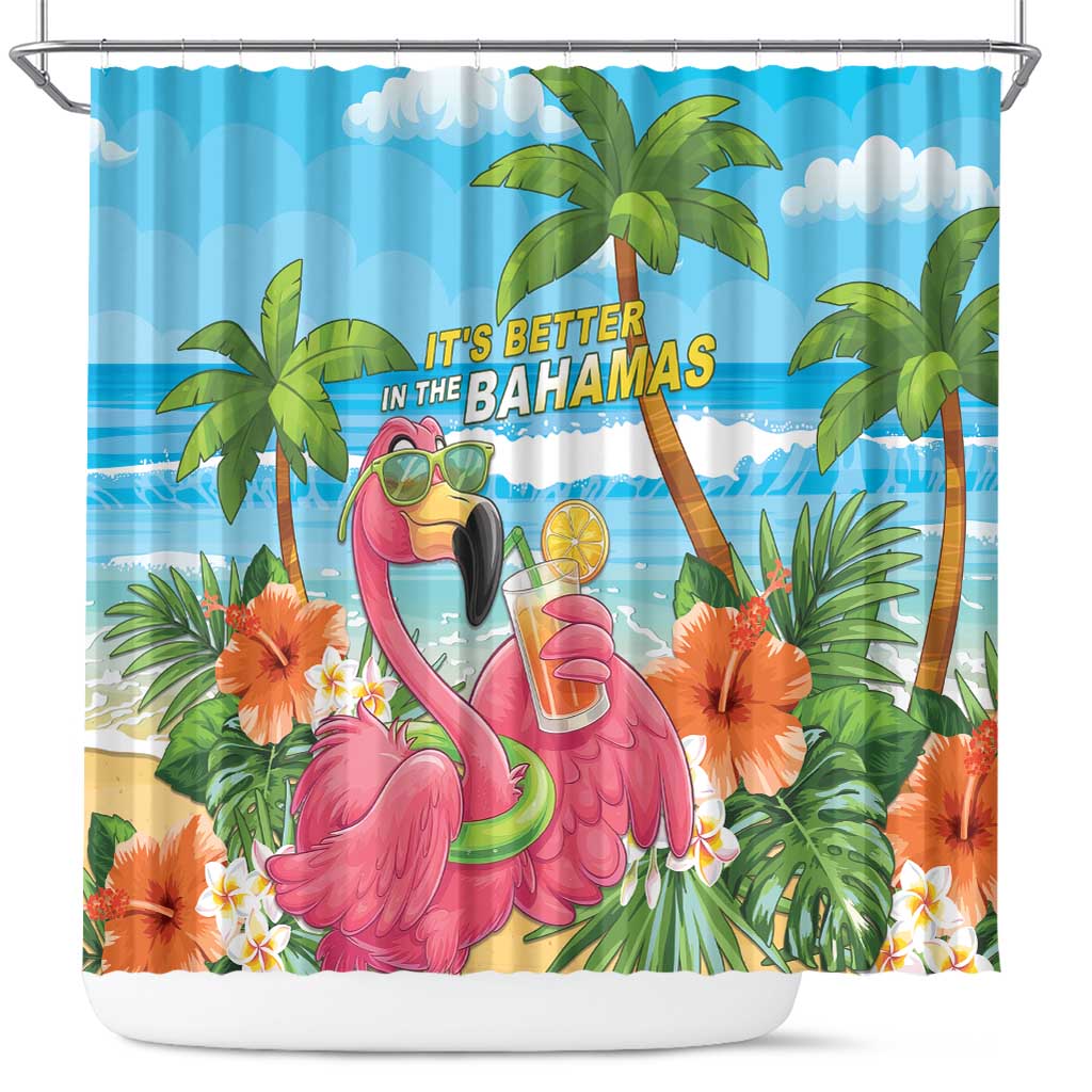 Bahamas Beach Shower Curtain Welcome To Paradise