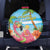 Bahamas Beach Spare Tire Cover Welcome To Paradise