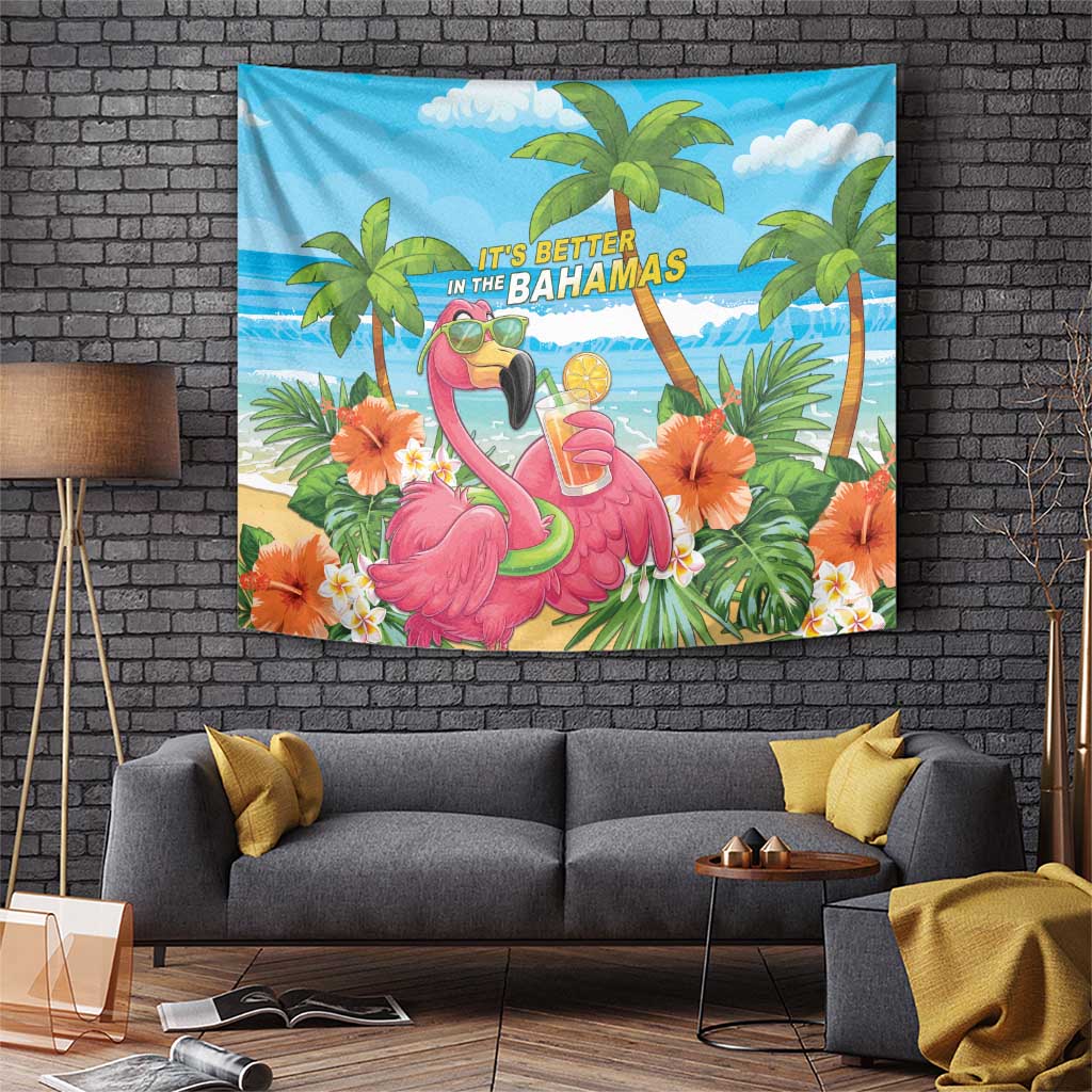 Bahamas Beach Tapestry Welcome To Paradise