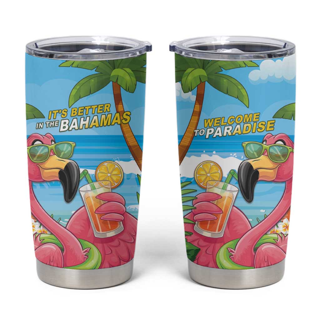 Bahamas Beach Tumbler Cup Welcome To Paradise